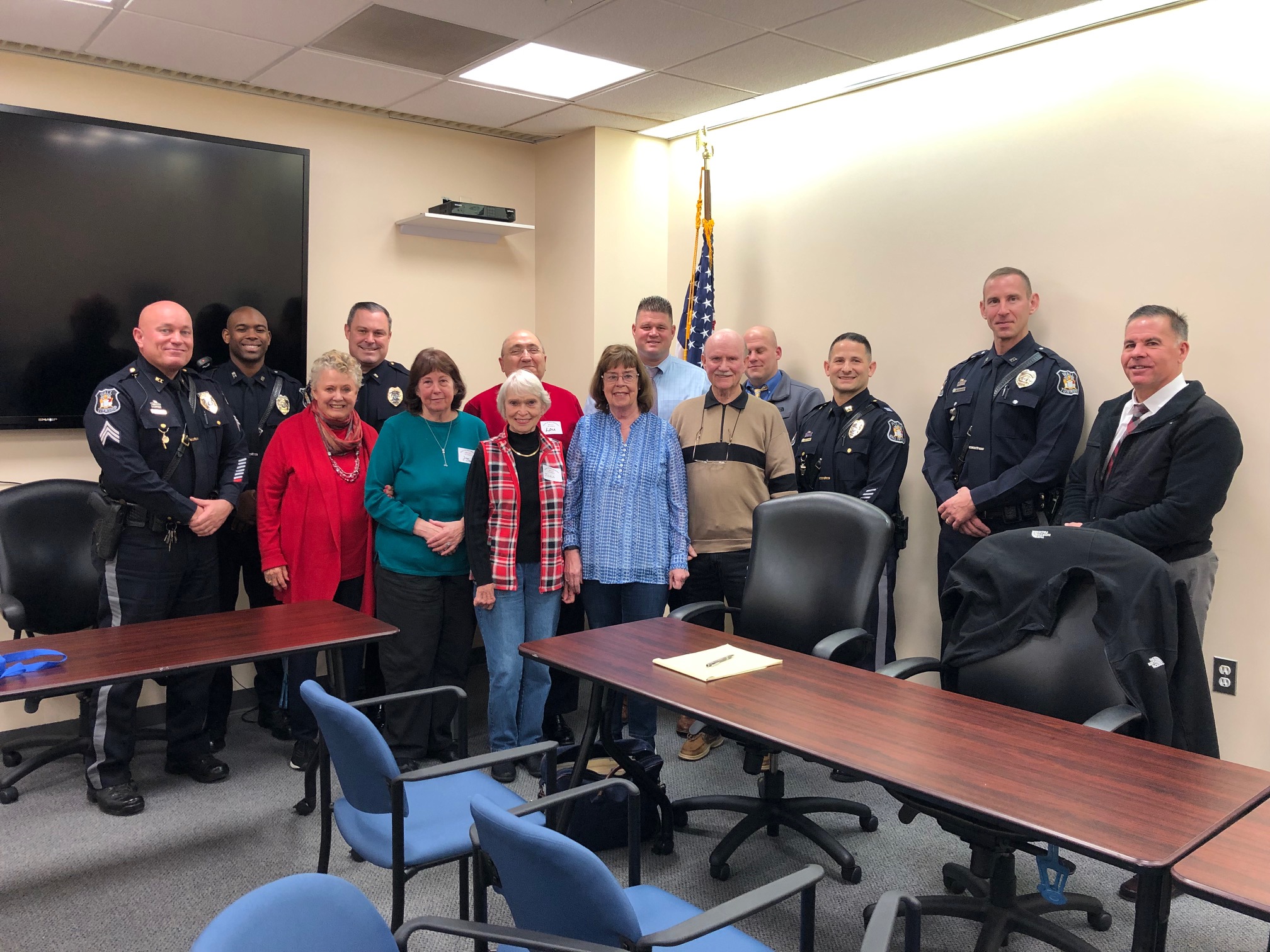 Wall Police Meet Wall Township Senior Advisory Committee Wall 