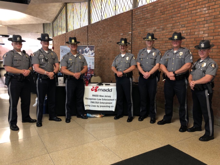 Wall Officers Honored by MADD Wall Township Police Department (732